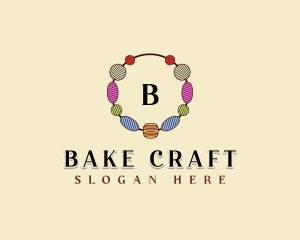 Handmade Beads Crafting logo design