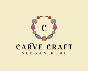 Handmade Beads Crafting logo design