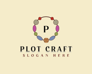 Handmade Beads Crafting logo design