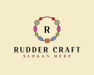 Handmade Beads Crafting logo design