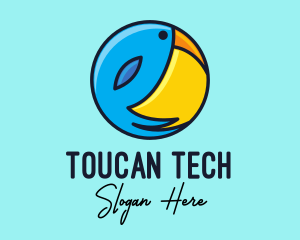 Round Toucan Sun Badge logo