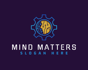 Robotic Human Mind  logo design