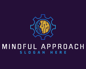 Robotic Human Mind  logo design