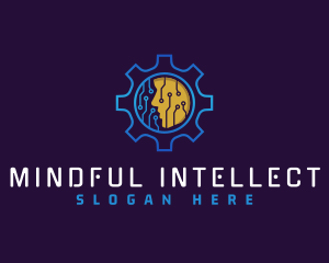 Robotic Human Mind  logo design