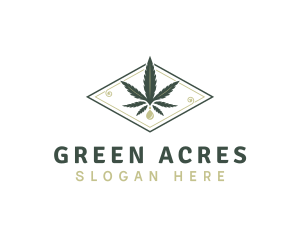 Cannabis Organic Farm logo design