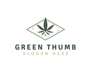 Cannabis Organic Farm logo design