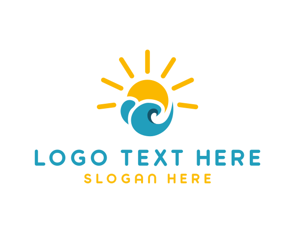 Sea Shore logo example 1