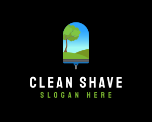 Window Cleaning Service logo design