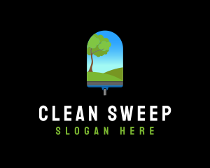 Window Cleaning Service logo design