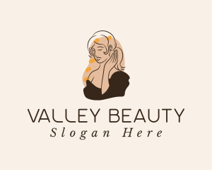 Woman Beauty Skincare logo design