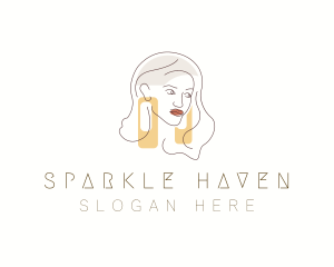 Elegant Woman Beauty logo design