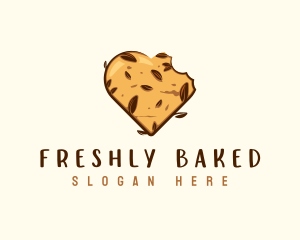 Heart Cookie Patisserie logo design