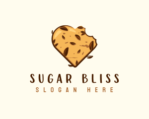 Heart Cookie Patisserie logo design