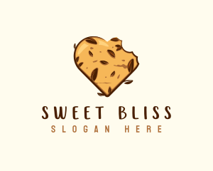 Heart Cookie Patisserie logo design