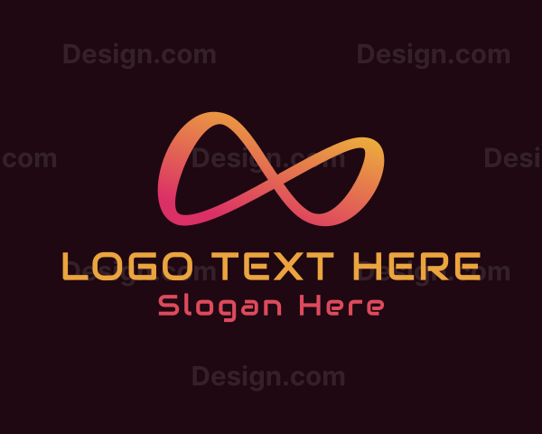 Gradient Infinity Loop Logo