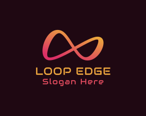 Gradient Infinity Loop logo