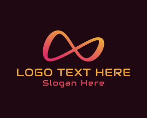 Loop - Gradient Infinity Loop logo design