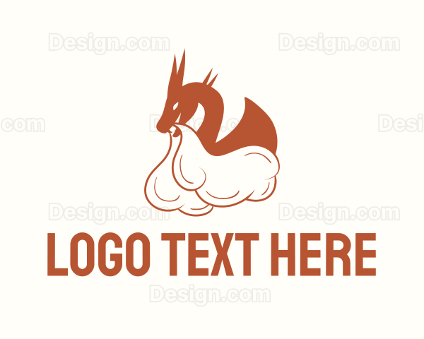 Dragon Cigar Smoker Logo