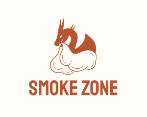 Dragon Cigar Smoker  logo design