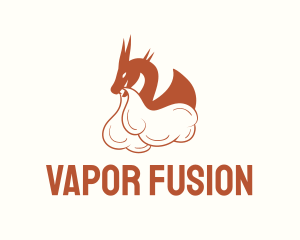 Dragon Cigar Smoker  logo design