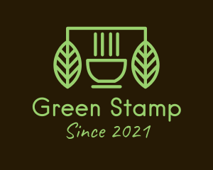 Green Organic Coffeehouse logo design