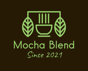 Green Organic Coffeehouse logo design