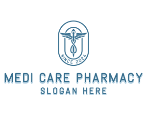 Hospital Pharmacy Medical logo design