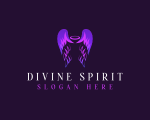 Angel Wings Cherubim logo