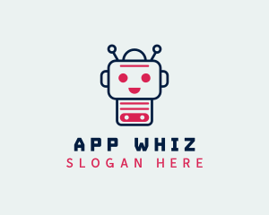 Educational Robot App logo design