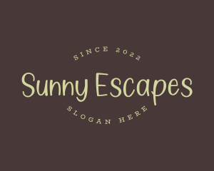 Fun Handwritten Wordmark logo