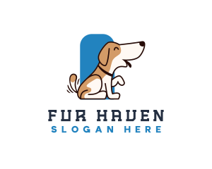 Dog Wagging Tail logo