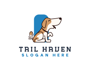 Dog Wagging Tail logo