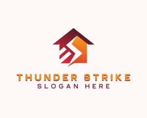 Electric Power Thunder logo design