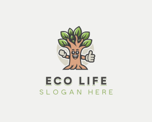 Eco Park Tree logo design