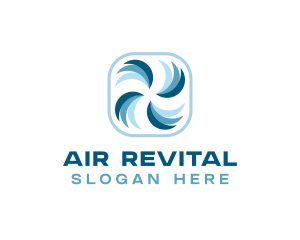 Fan Propeller Ventilation logo design