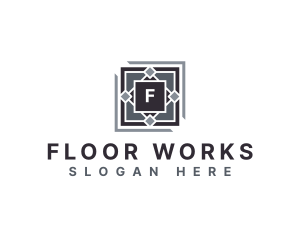 Flooring Tile Decor logo design