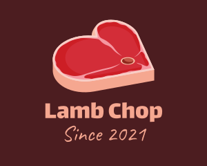 Red Meat Lover logo design