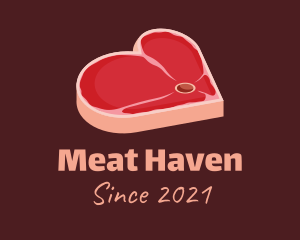 Red Meat Lover logo design