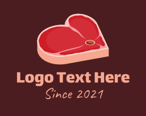 Meat - Red Meat Lover logo design