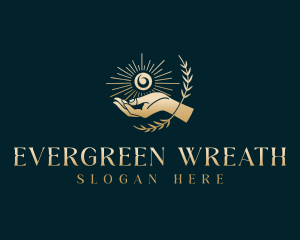 Hand Wreath Jewelry logo design