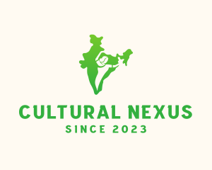 Female Indian Culture logo