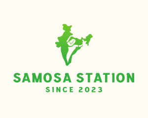 Female Indian Culture logo