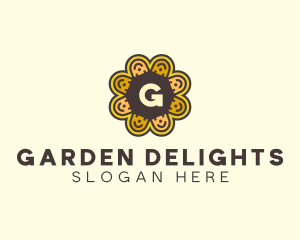 Flower Plant Garden logo design