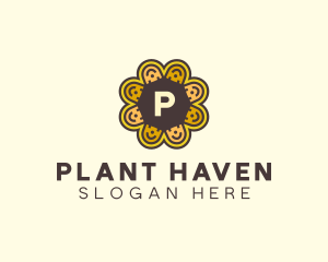 Flower Plant Garden logo design