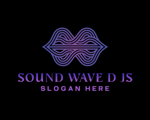 Wave Frequency String logo design