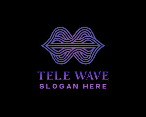 Wave Frequency String logo design