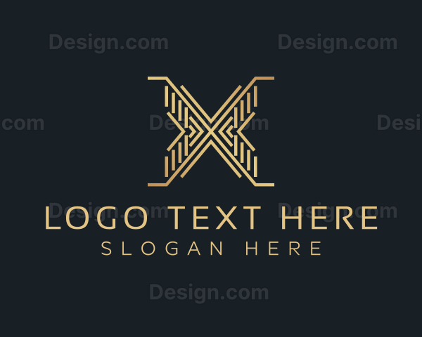 Luxury Premium Firm Letter X Logo