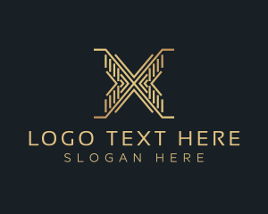 Luxury Premium Firm Letter X Logo