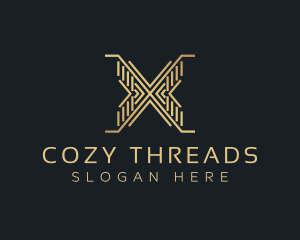 Luxury Premium Firm Letter X logo design