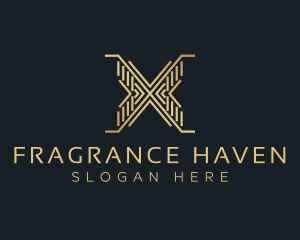 Luxury Premium Firm Letter X logo design